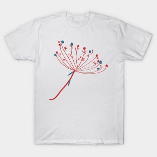 Flora vector (5)a8 T-Shirt
